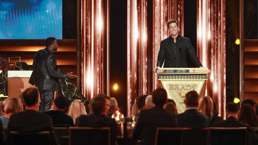 Kevin Hart und Tom Brady beim "Greatest Roast Of All Time: Tom Brady"