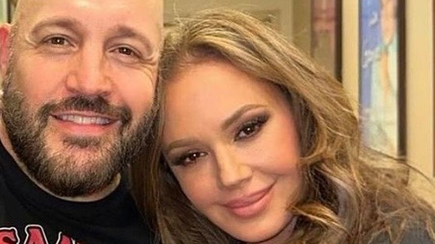 Kevin James und Leah Remini