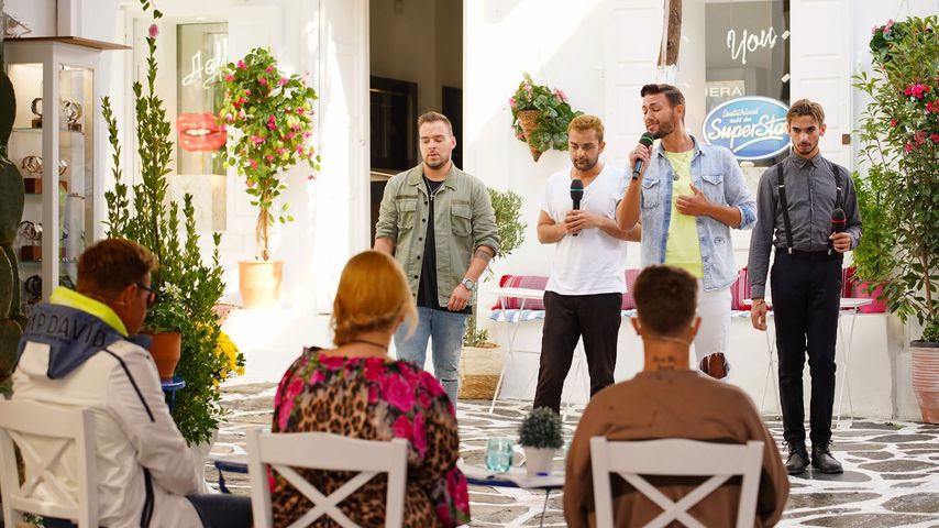Kevin Jenewein, Shada Ali, Lucas Lehnert und Steve Maco
