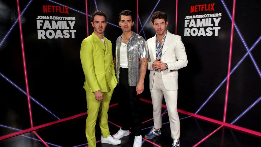 Kevin, Joe und Nick Jonas im November 2021