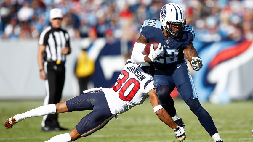 Kevin Johnson und Derrick Henry im Dezember 2017