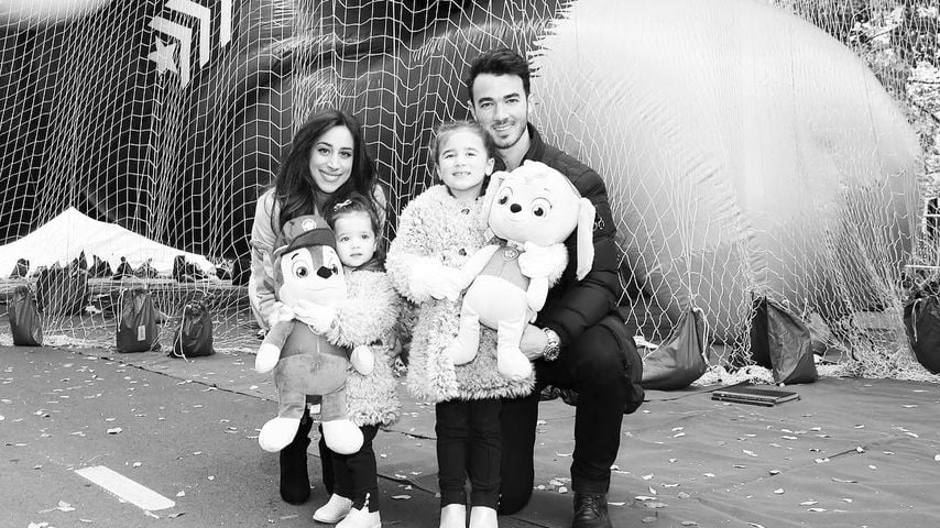 Sänger Kevin Jonas mit seiner Familie