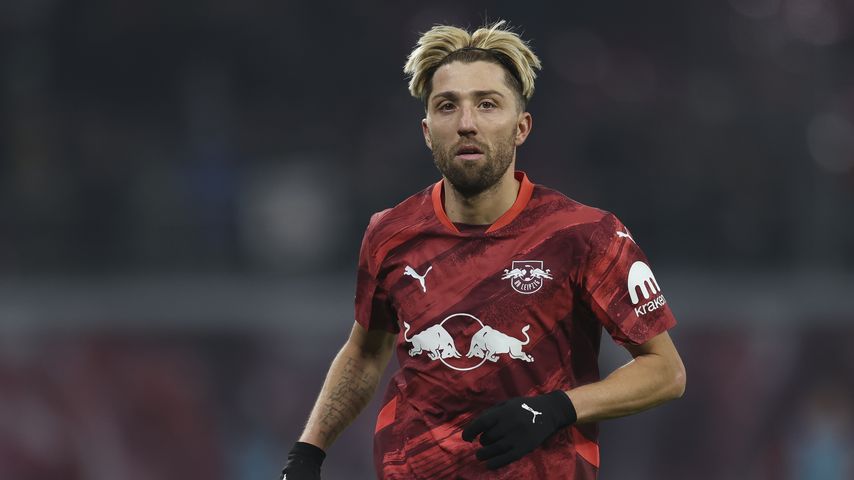 Fußballer Kevin Kampl im Februar 2025 in Leipzig