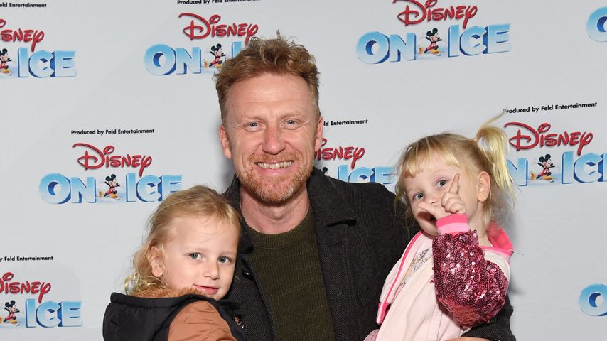 Kevin McKidd mit seinen Kindern im Dezember 2022