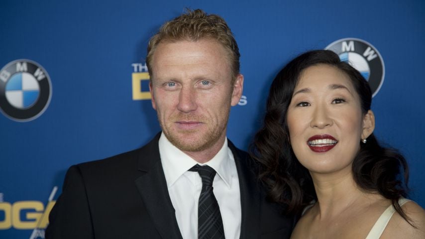 Die Schauspieler Kevin McKidd und Sandra Oh