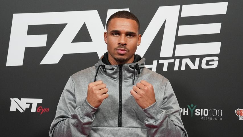 Kevin Njie bei Fame Fighting 2 im November 2024