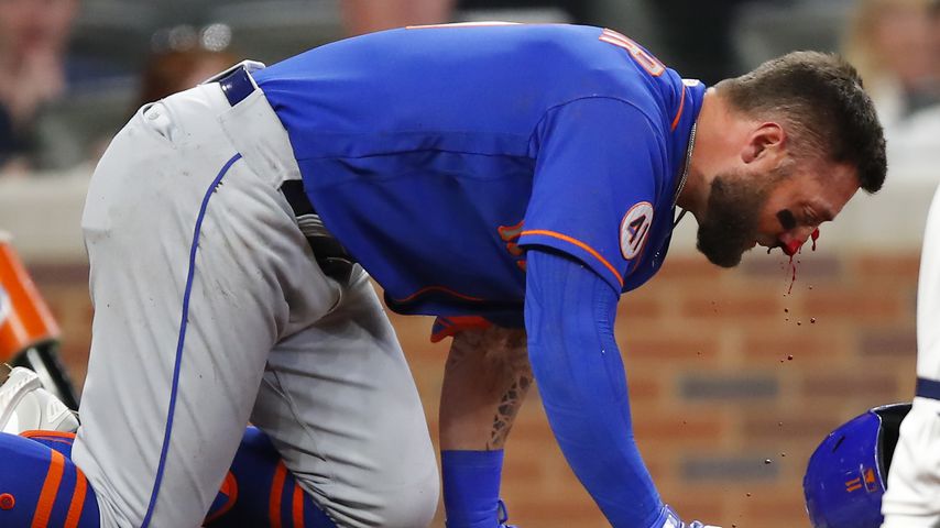 Kevin Pillar im Truist Park in Atlanta