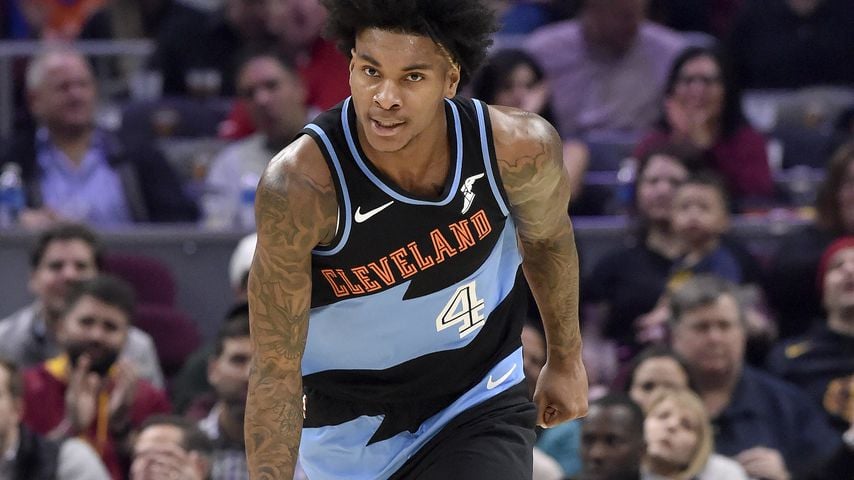 Kevin Porter Jr. bei einem Basketballspiel in Cleveland im Oktober 2019