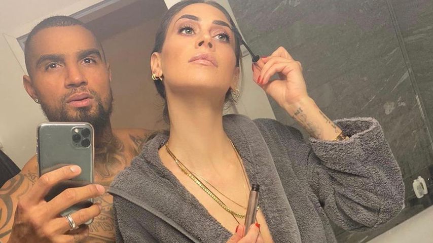 Kevin Prince Boateng und seine Ehefrau Melissa