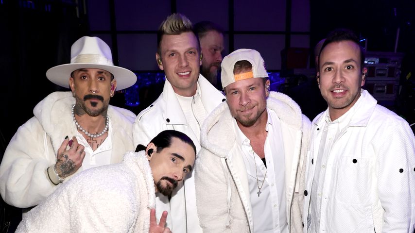 Kevin Richardson, AJ McLean, Nick Carter, Brian Littrell und Howie Dorough beim iHeartRadio Z100’s Jingle Ball 2022 im Madison Square Garden