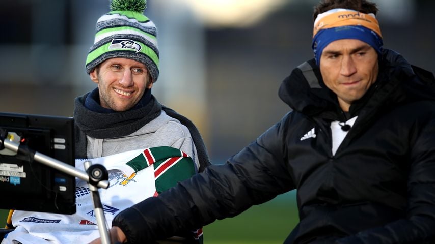 Kevin Sinfield erinnert sich an Abschied von Rob Burrow