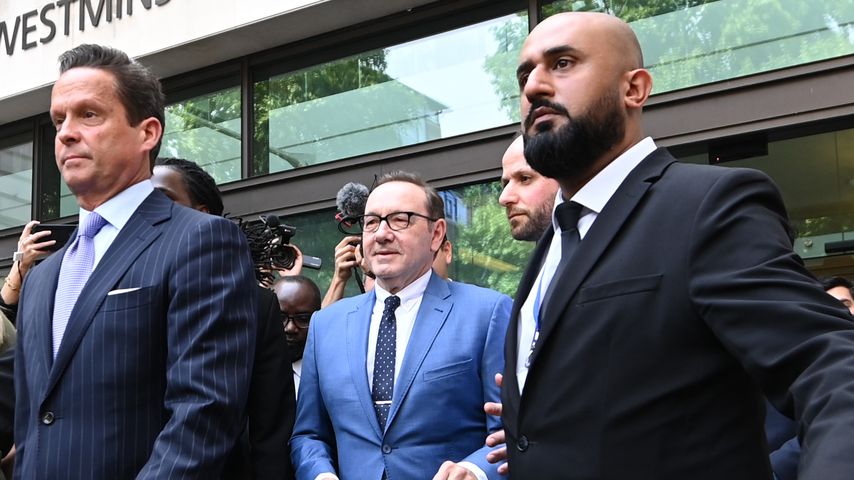 Kevin Spacey erscheint vor Gericht in London im Juni 2022