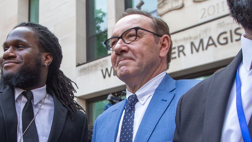 Kevin Spacey vor dem Gericht in London 2022