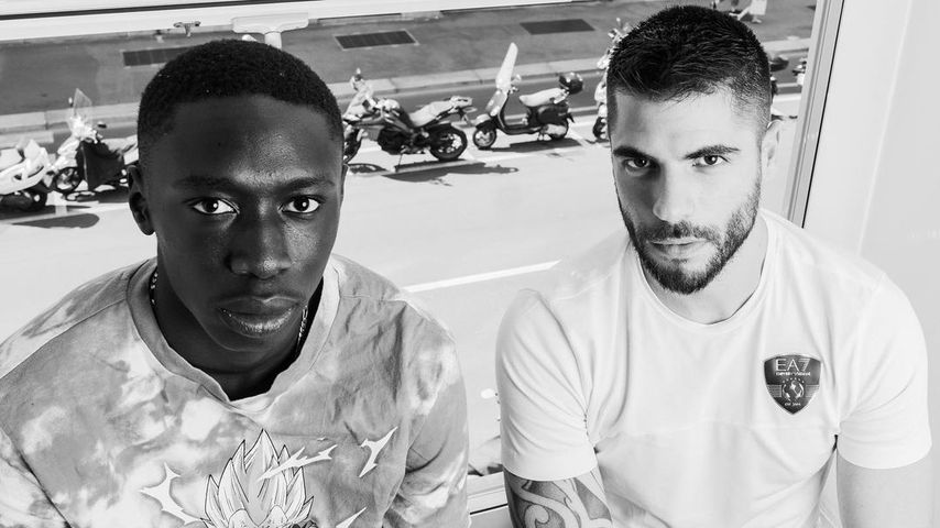 Khaby Lame und Riggio Alessandro im Juli 2021