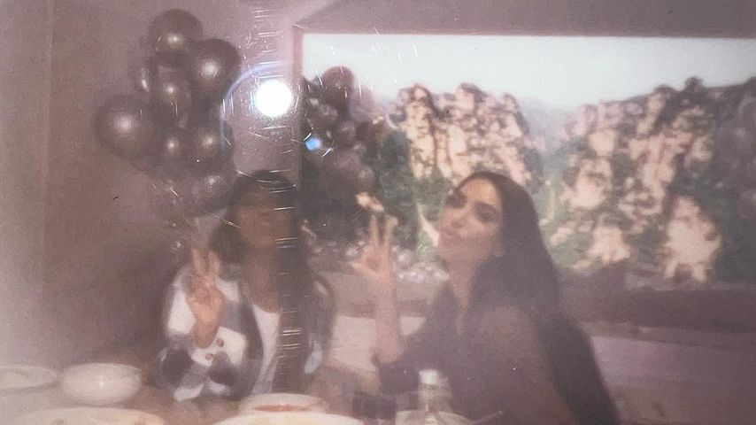 Khadijah mit Kim Kardashian