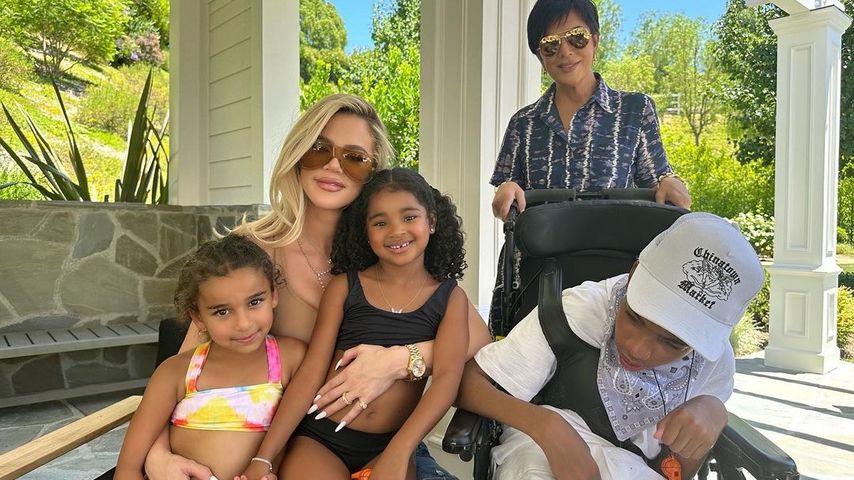 Khloé Kardashian, Dream Renée Kardashian, True Thompson, Kris Jenner und Amari Thompson