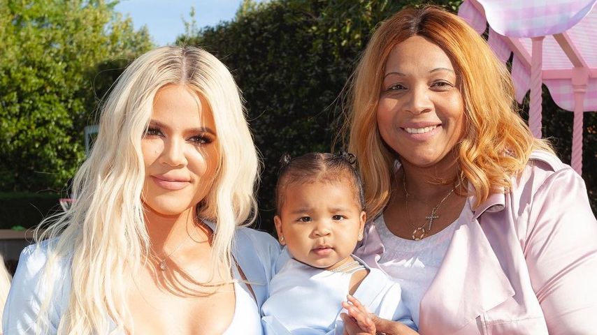 Khloé Kardashian, ihre Tochter True und deren Oma Andrea