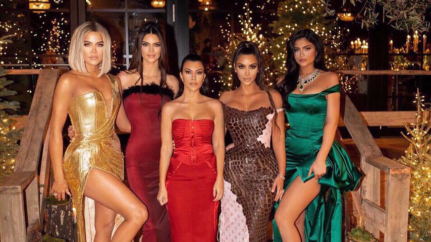 Khloe Kardashian, Kendall Jenner, Kourtney und Kim Kardashian und Kylie Jenner