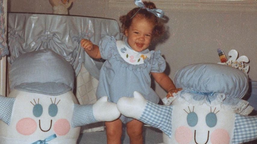 Khloé Kardashian als kleines Kind
