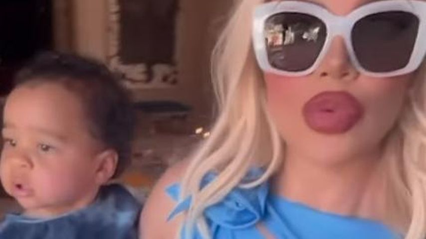 Khloé Kardashian im Partnerlook mit ihrem Sohnemann Tatum!