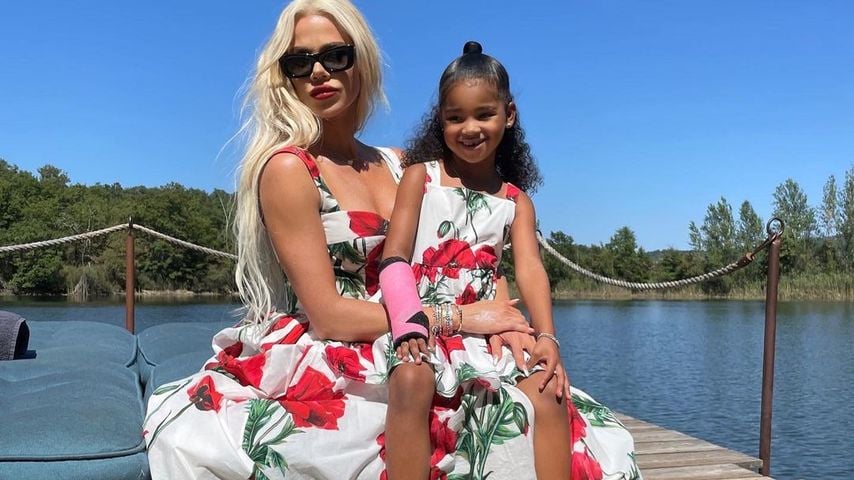 Khloé Kardashian mit ihrer Tochter True