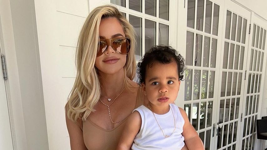Khloé Kardashian mit Sohn Tatum