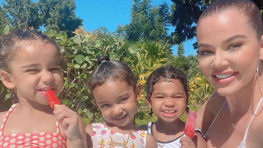 Beim Eisessen: So niedlich ist der Kardashian-Nachwuchs!