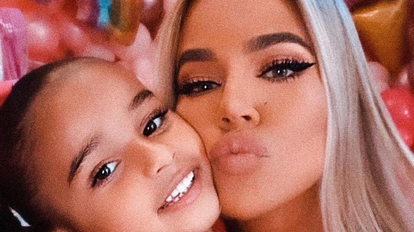 Khloé Kardashian (r.) mit ihrer Nichte Dream