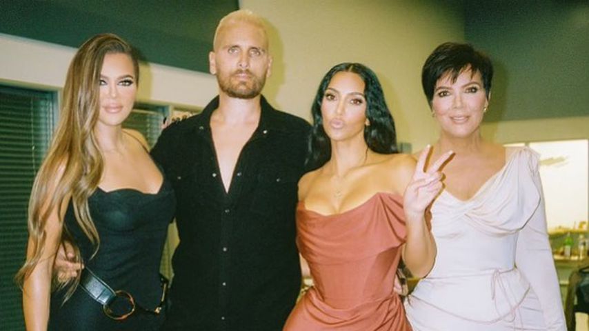 Khloé Kardashian, Scott Disick, Kim Kardashian und Kris Jenner