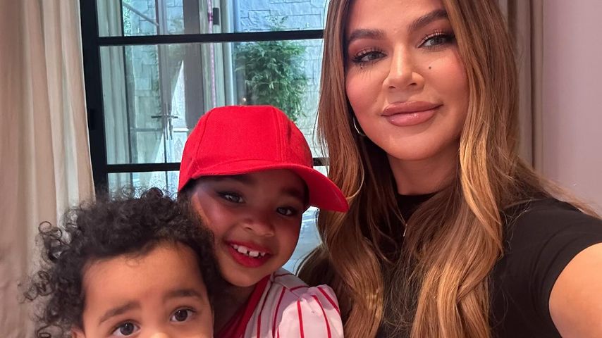 Khloé Kardashian, True und Tatum Thompson im Juni 2024