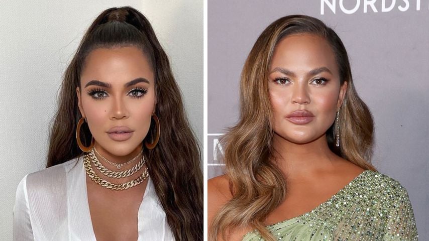 Khloés Photoshop-Skandal ließ auch Chrissy Teigen zweifeln!