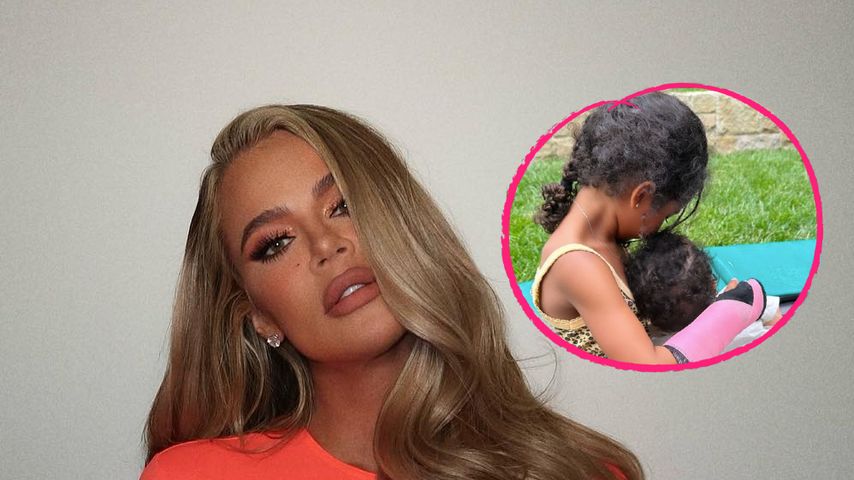 Trampolin-Spaß: Khloé Kardashian teilt Fotos von ihren Kids!