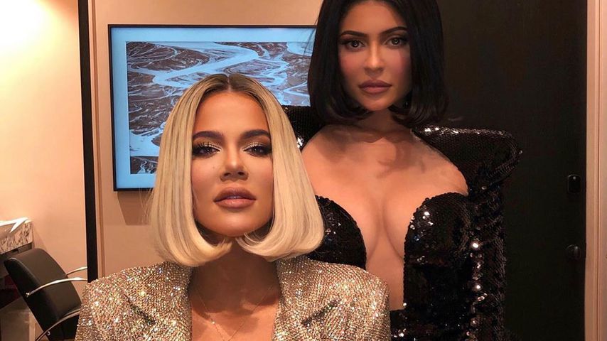 Khloe Kardashian und Kylie Jenner, Dezember 2019