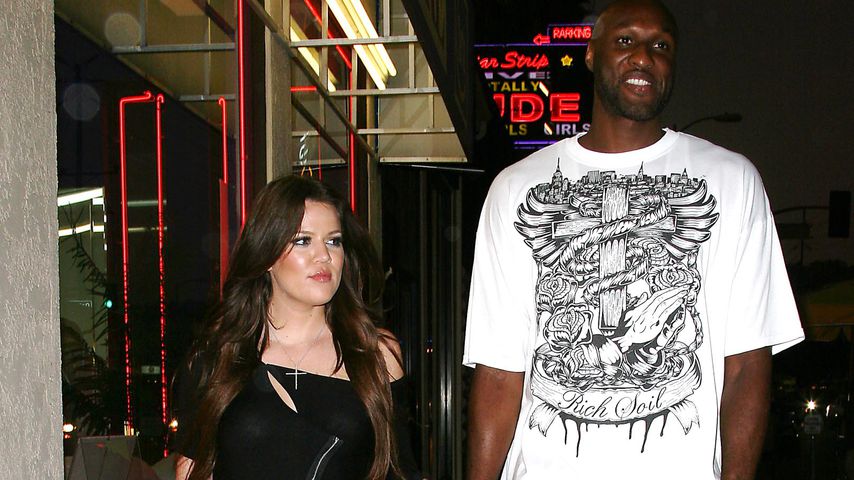 Khloé Kardashian und Lamar Odom, September 2009