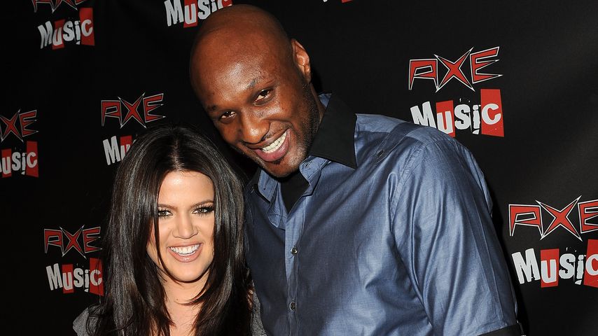 Khloé Kardashian und Lamar Odom im September 2010
