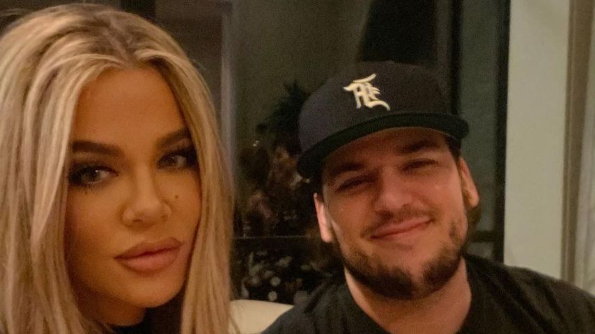 Zum Geburtstag: Khloé K. teilt seltenes Bild mit Bruder Rob!