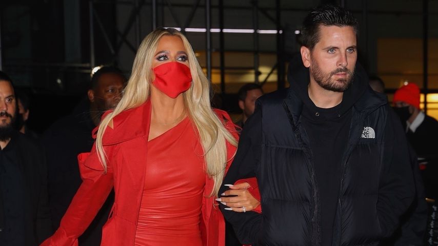 Khloé Kardashian und Scott Disick im Oktober 2021