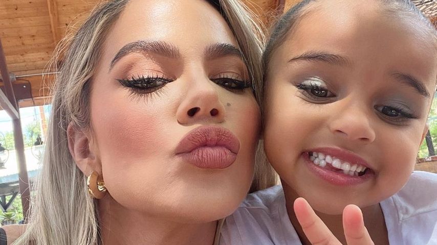 Khloé Kardashian und ihre Nichte Dream im Juni 2021