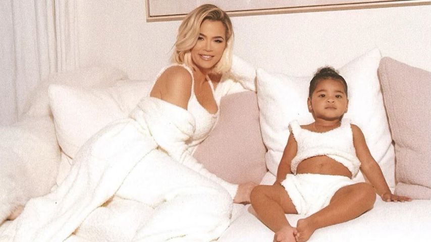 Khloé Kardashian und ihre Tochter True Thompson