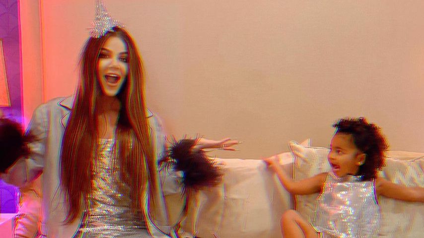 Khloé Kardashian und True Thompson im Dezember 2020