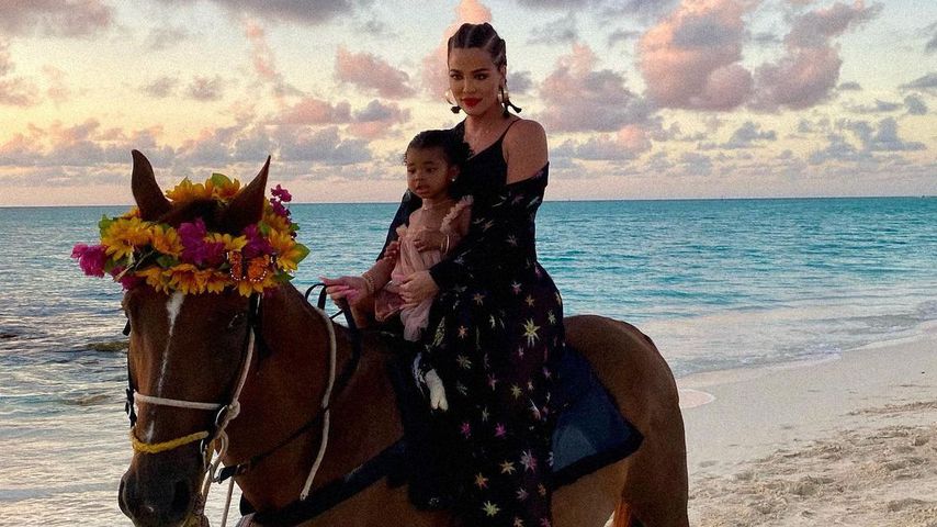 Khloé Kardashian und True Thompson