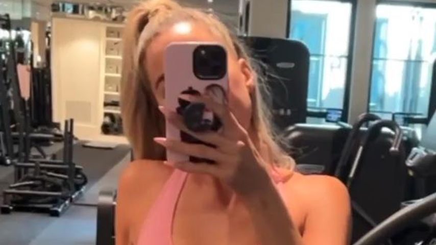 Khloé Kardashian im Gym, März 2022