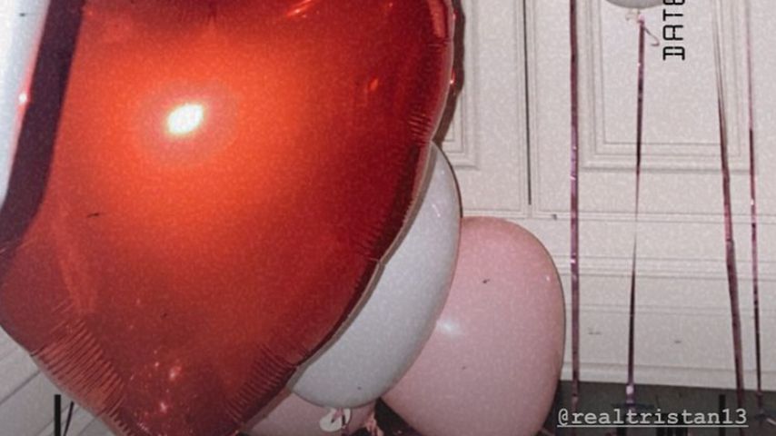 Khloé Kardashians Luftballons von Tristan Thompson