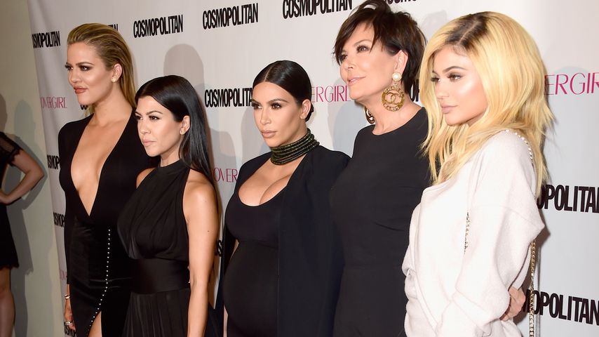 Khloé Kardashian, Kourtney Kardashian, Kim Kardashian, Kris Jenner und Kylie Jenner, 2015