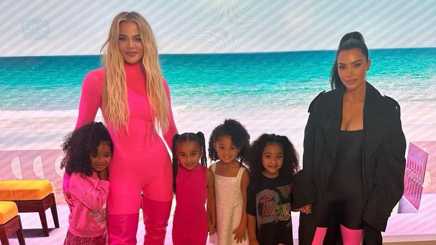 Mädels-Ausflug: Khloé und Kim Kardashian mit Kids unterwegs
