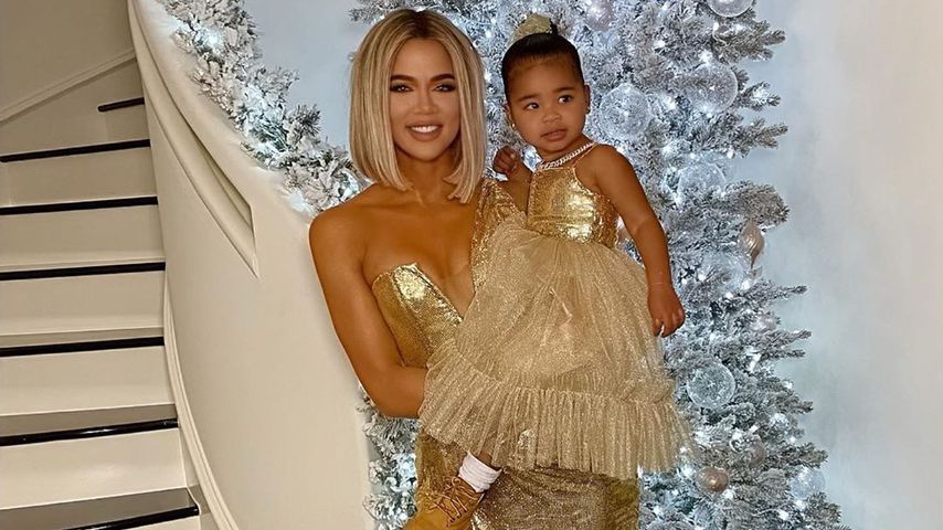 Khloe Kardashian und True Thompson an Heiligabend