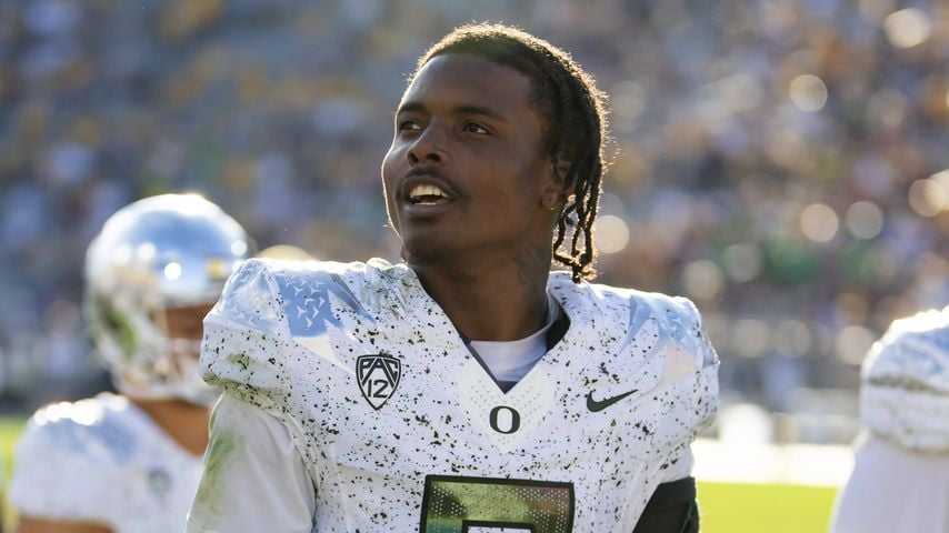 Khyree Jackson im Spiel der Oregon Ducks gegen die Arizona State Sun Devils in Tempe