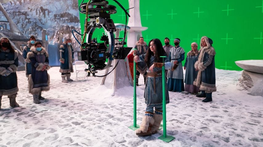 Kiawentiio als Katara in Staffel 1 von "Avatar: Der Herr der Elemente"