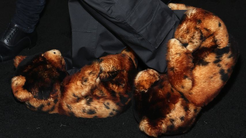 Kid Cudis Teddybär-Slipper