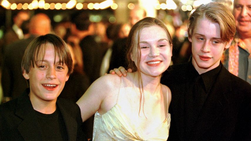 Kieran Culkin, Rachel Minor und Macaulay Culkin im Jahr 1998